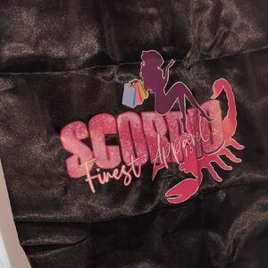 Scorpio Finest Apparel Black bonnet For Long Braids